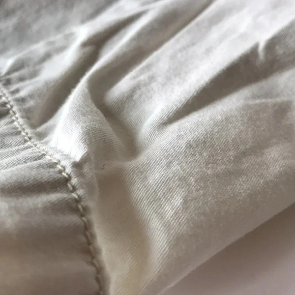 Beige Cream Bermuda casual shorts sporty  athletic hiking tie waist size 14 - Picture 9 of 16